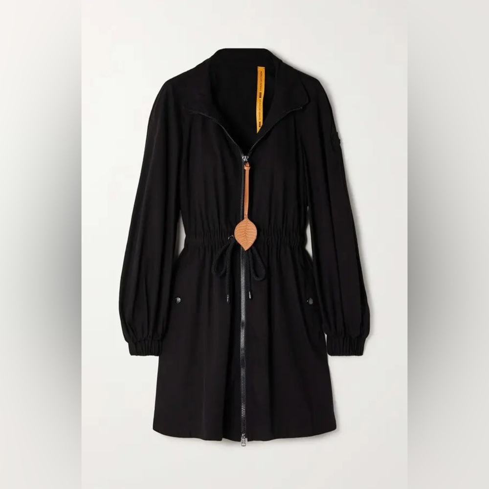 MONCLER 1 Jw Anderson Mersey Cotton-Gabardine Parka black